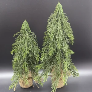 Artificial Cedar Christmas Trees